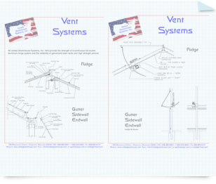 Ventilation Blueprint by United Greenhouse Systems