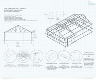 Ambassador Crown™ Blueprint by United Greenhouse Systems