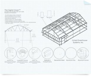 Capitol Crown™ Blueprint by United Greenhouse Systems